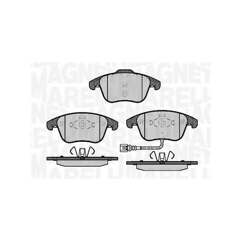 Pastiglie freno asse anteriore - MAGNETI MARELLI