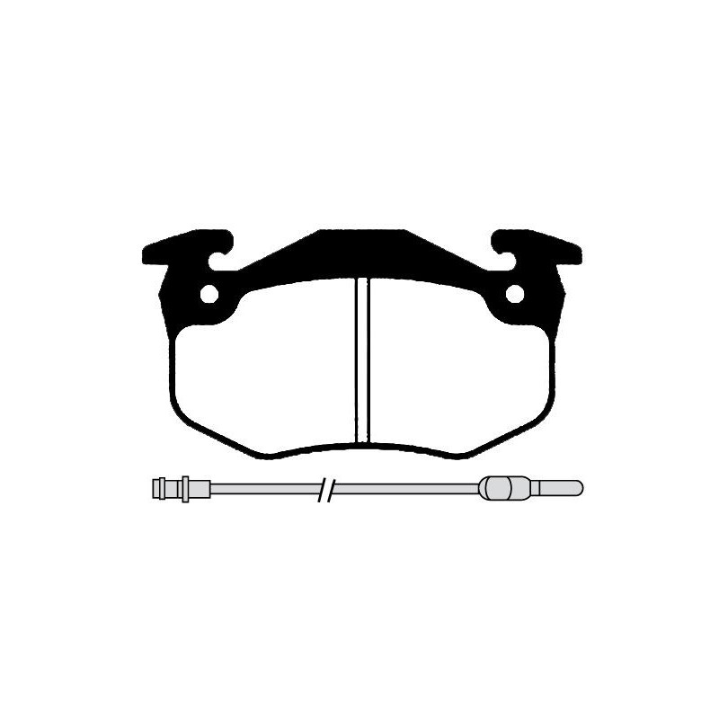 Pastiglie freno asse anteriore - RAICAM