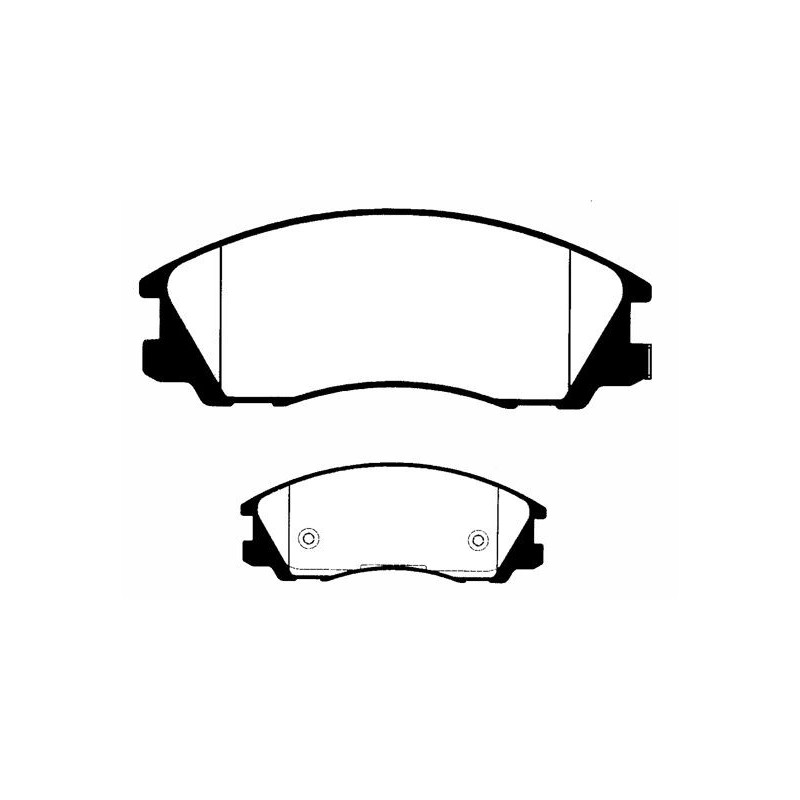 Pastiglie freno asse anteriore - RAICAM