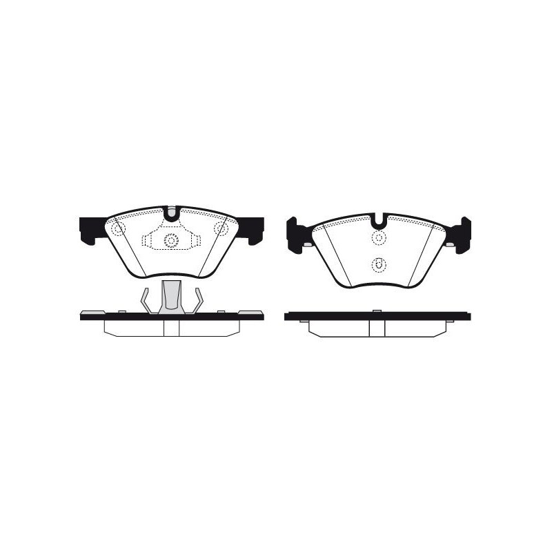 Pastiglie freno asse anteriore - RAICAM