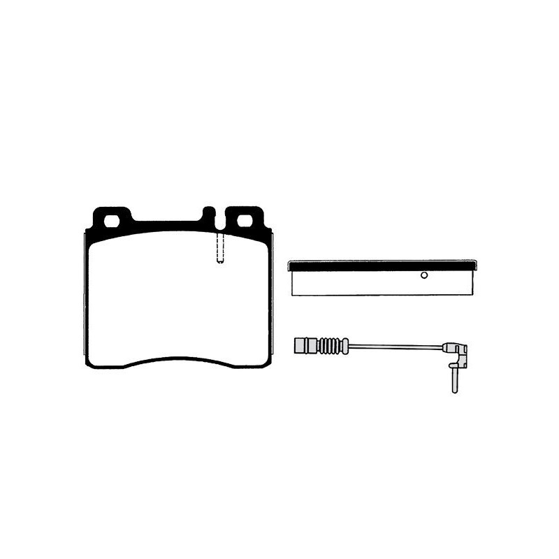 Pastiglie freno asse anteriore - RAICAM