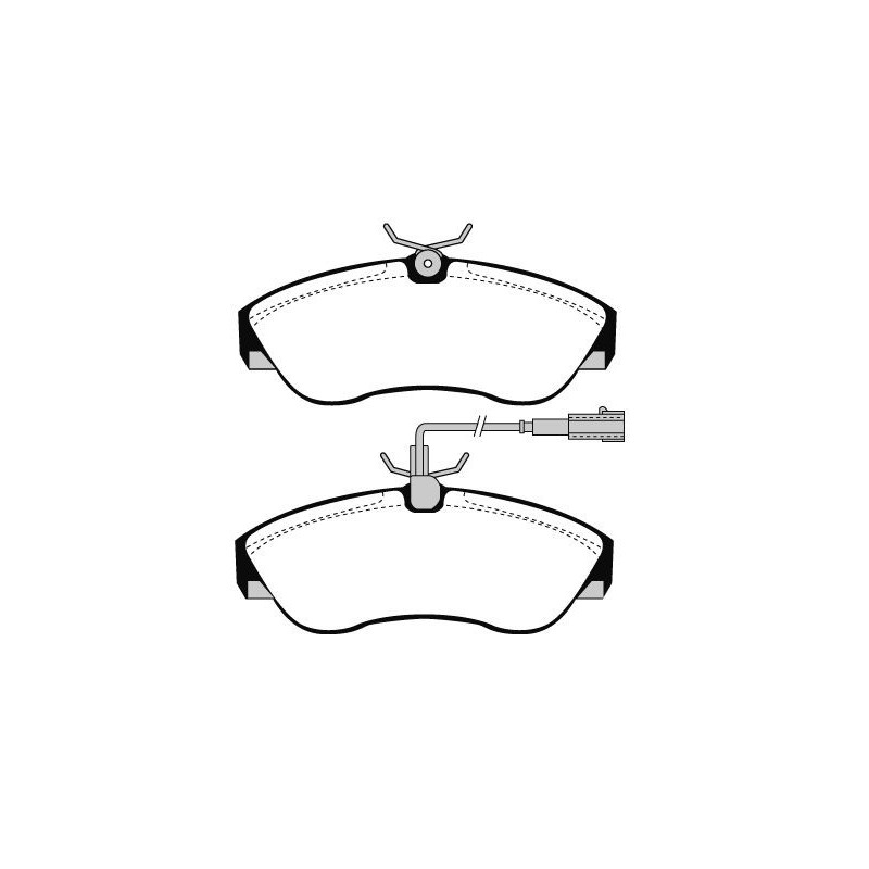 Pastiglie freno asse anteriore - RAICAM