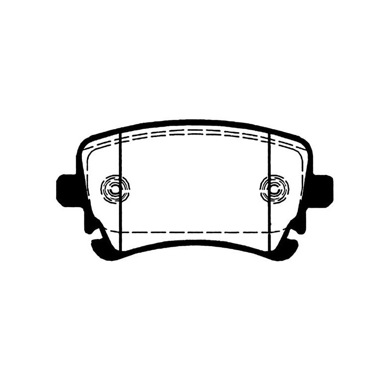 Pastiglie freno asse posteriore - RAICAM