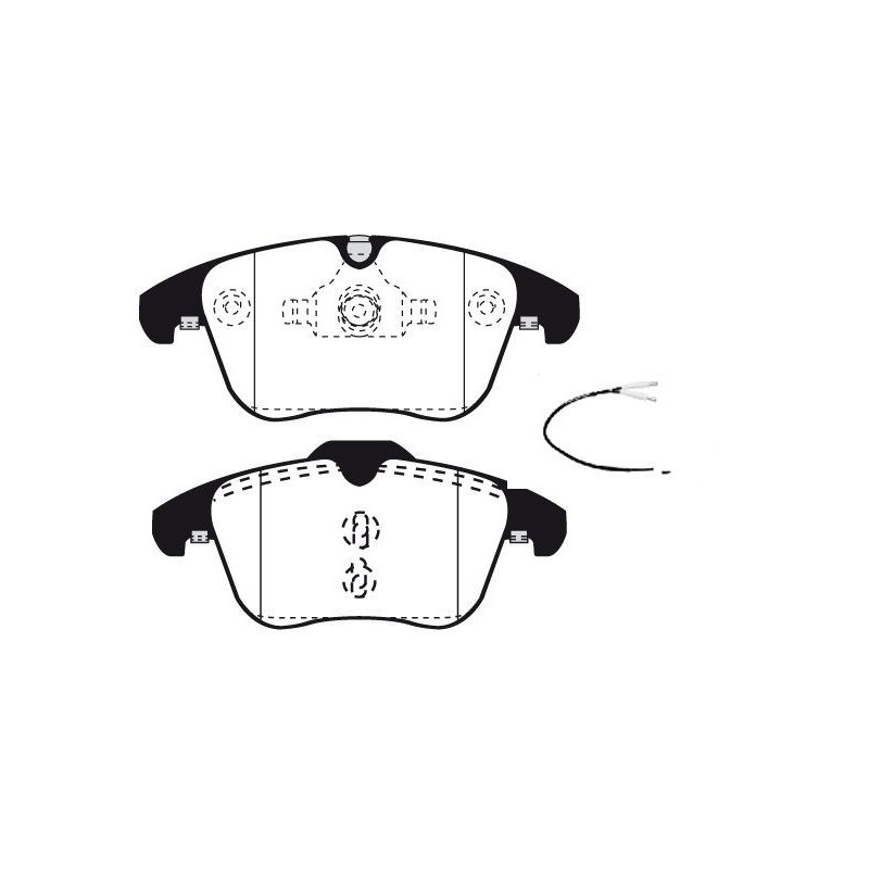 Pastiglie freno asse anteriore - RAICAM