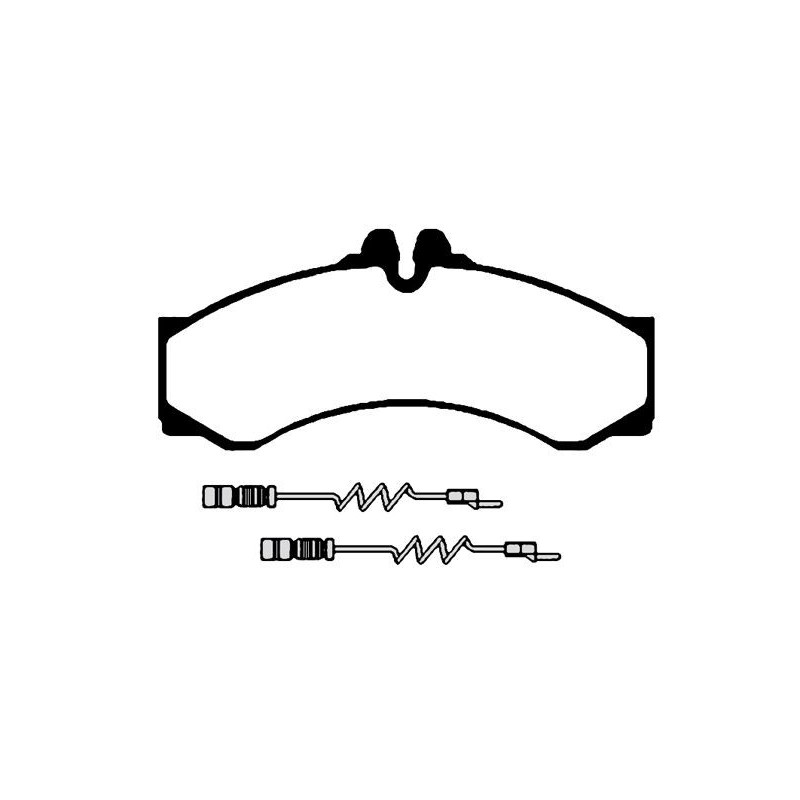 Pastiglie freno asse anteriore - RAICAM