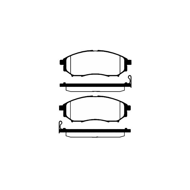 Pastiglie freno asse anteriore - RAICAM