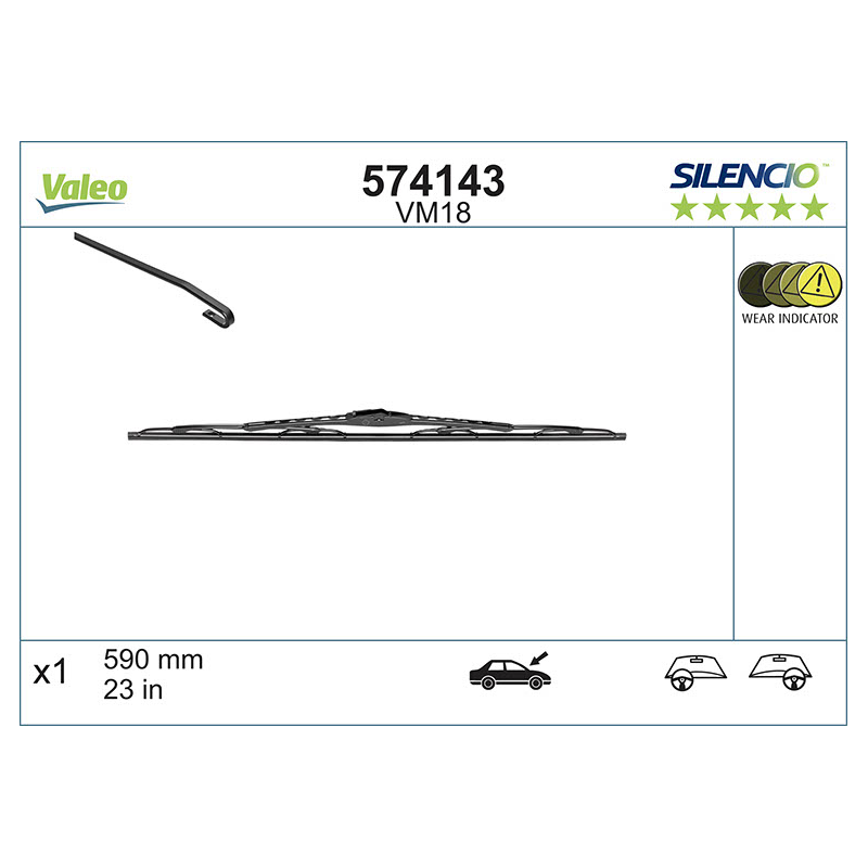 Spazzole tergicristalli - VALEO
