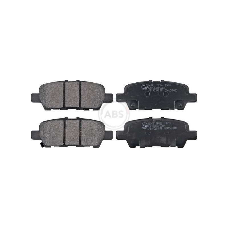 Pastiglie freno asse posteriore - ABS BRAKE