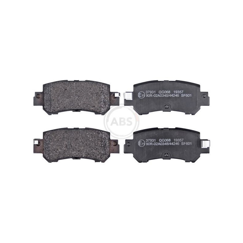 Pastiglie freno asse posteriore - ABS BRAKE