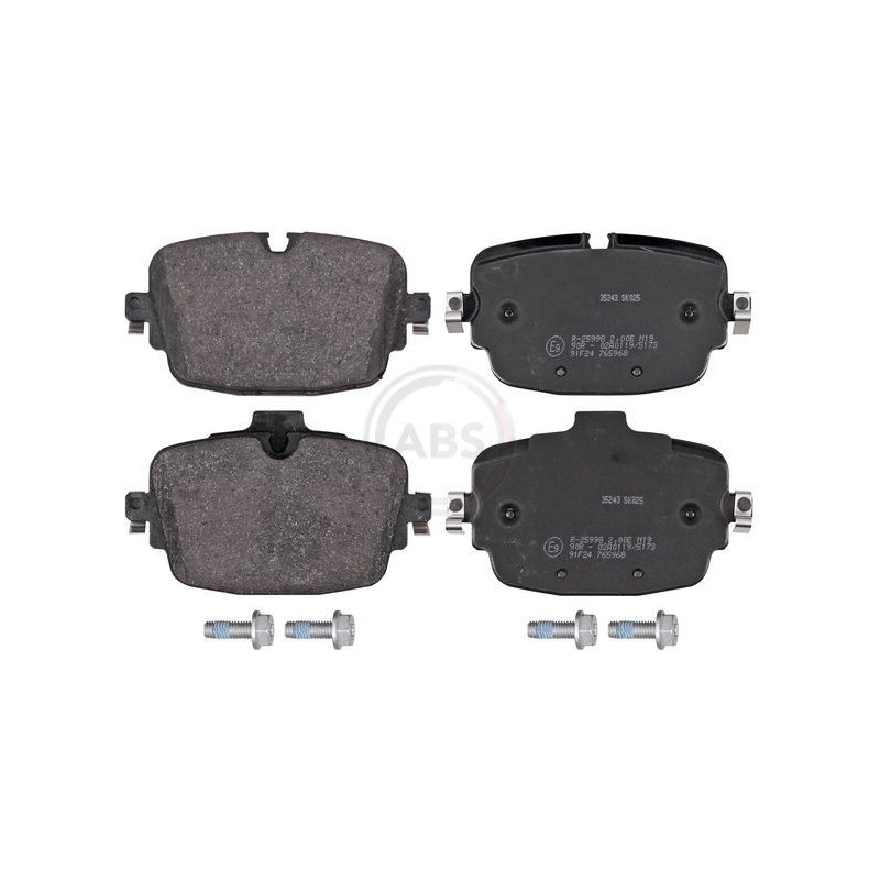 Pastiglie freno asse posteriore - ABS BRAKE