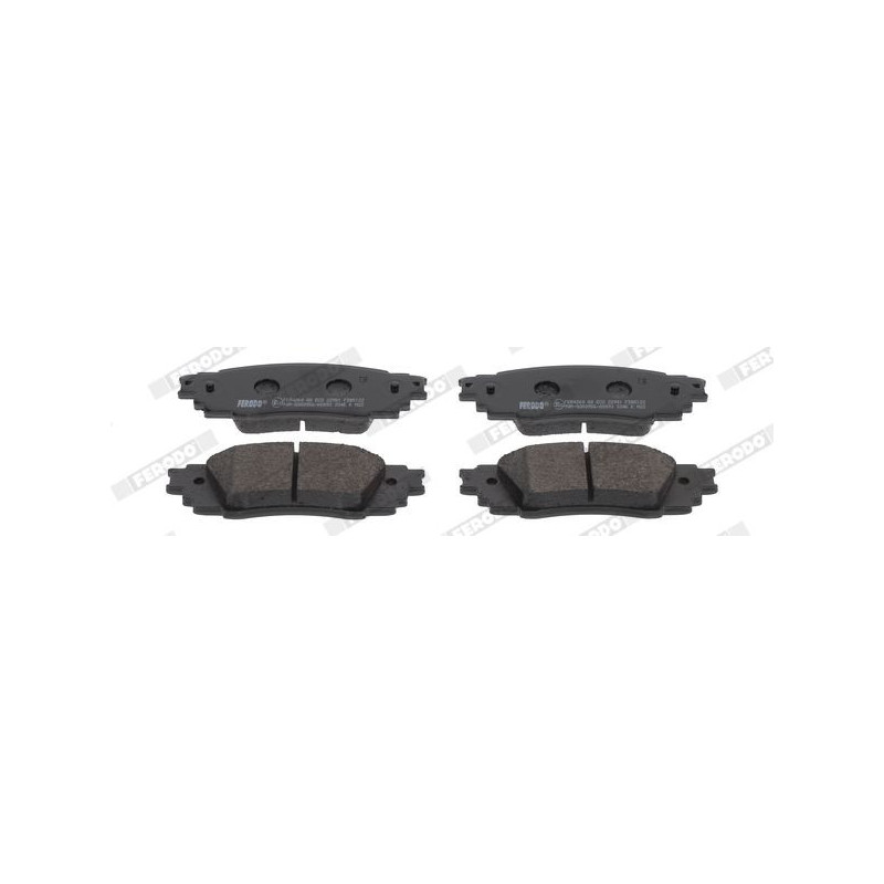 Pastiglie freno asse posteriore - FERODO