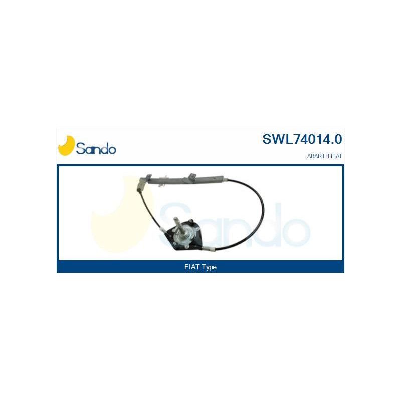 Alzacristalli anteriore - SANDO