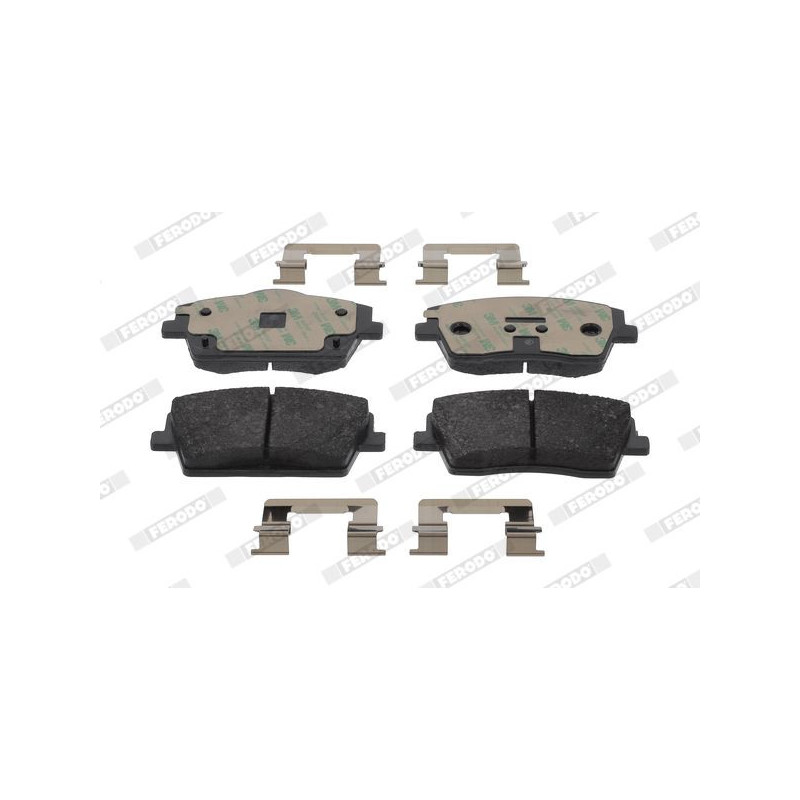 Pastiglie freno asse anteriore - FERODO