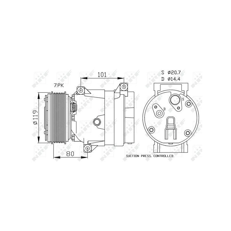 Compressore aria condizionata - NRF