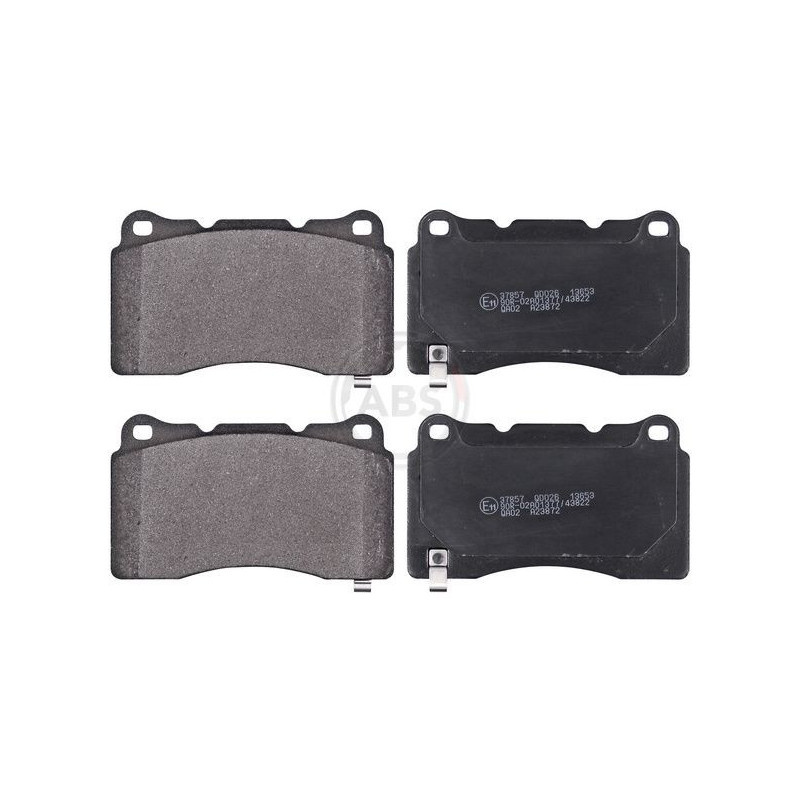 Pastiglie freno asse anteriore - ABS BRAKE