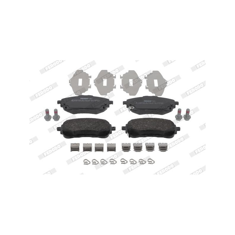 Pastiglie freno asse anteriore - FERODO