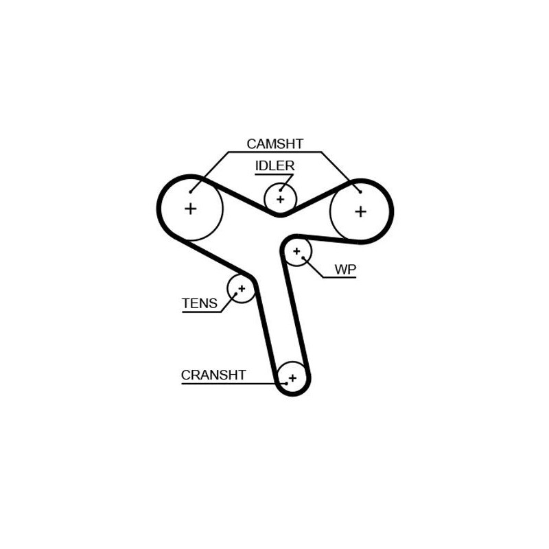 Cinghia/catena distribuzione - GATES