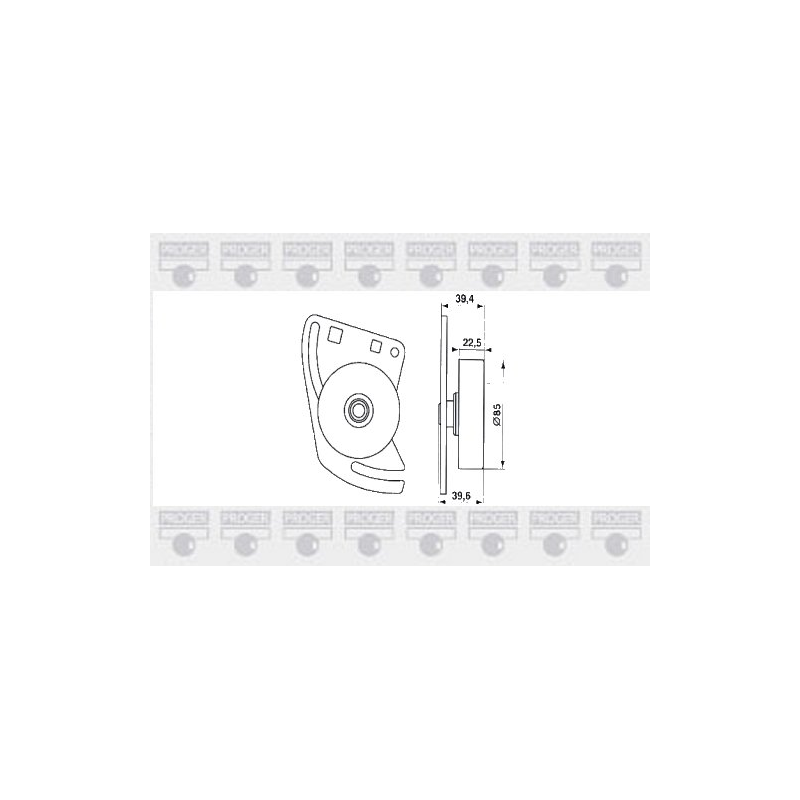 Tendicinghia trapezoidale - SKF