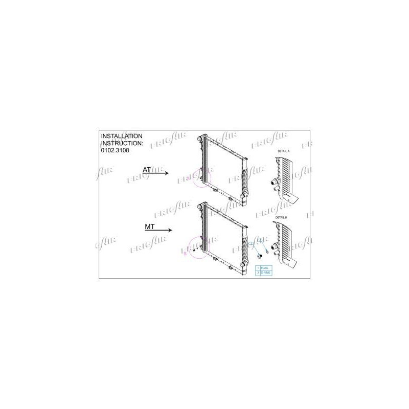 Radiatore acqua - FRIG AIR