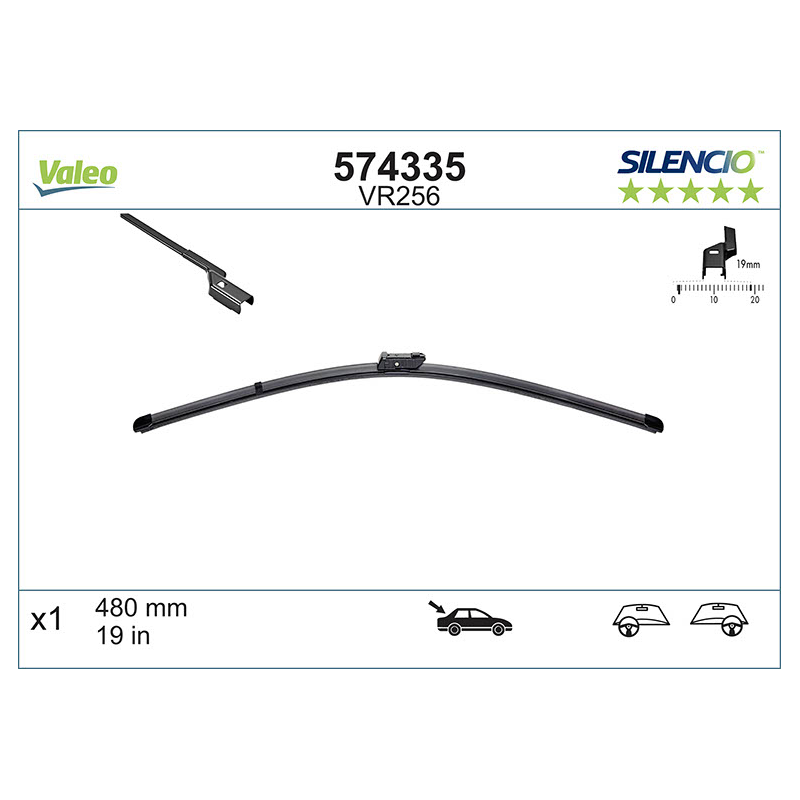 Spazzole tergicristalli - VALEO