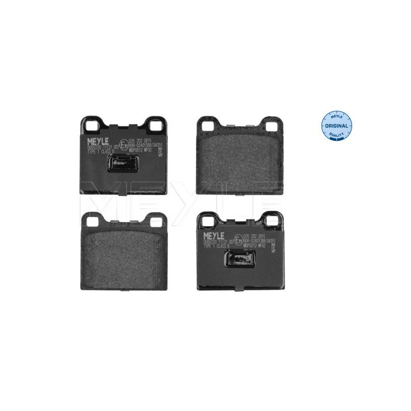 Pastiglie freno asse anteriore - MEYLE