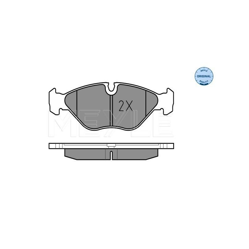 Pastiglie freno asse anteriore - MEYLE
