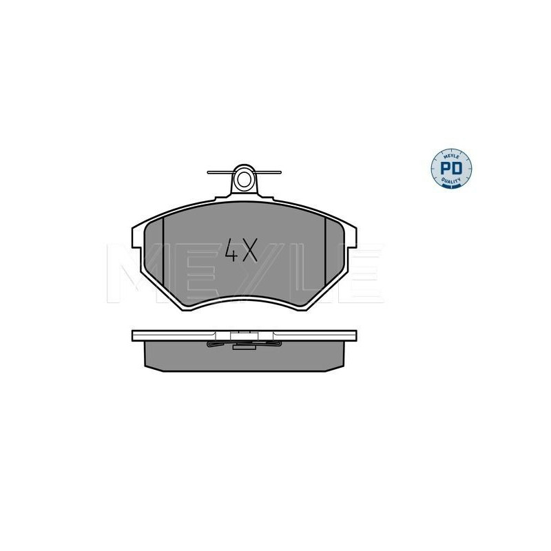 Pastiglie freno asse anteriore - MEYLE