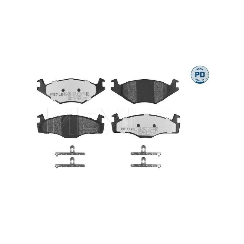 Pastiglie freno asse anteriore - MEYLE