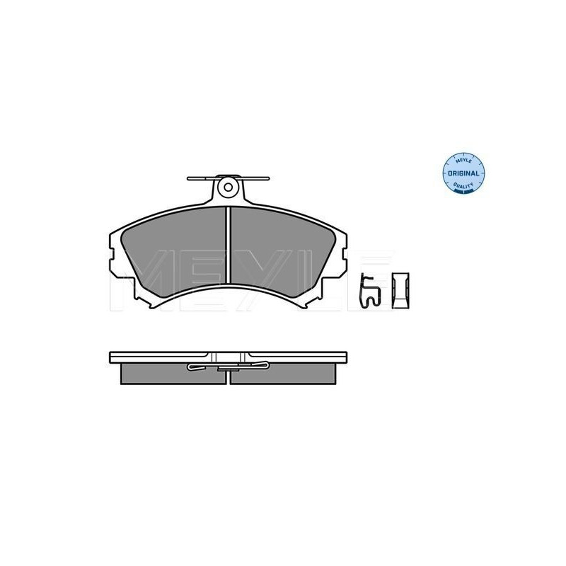 Pastiglie freno asse anteriore - MEYLE