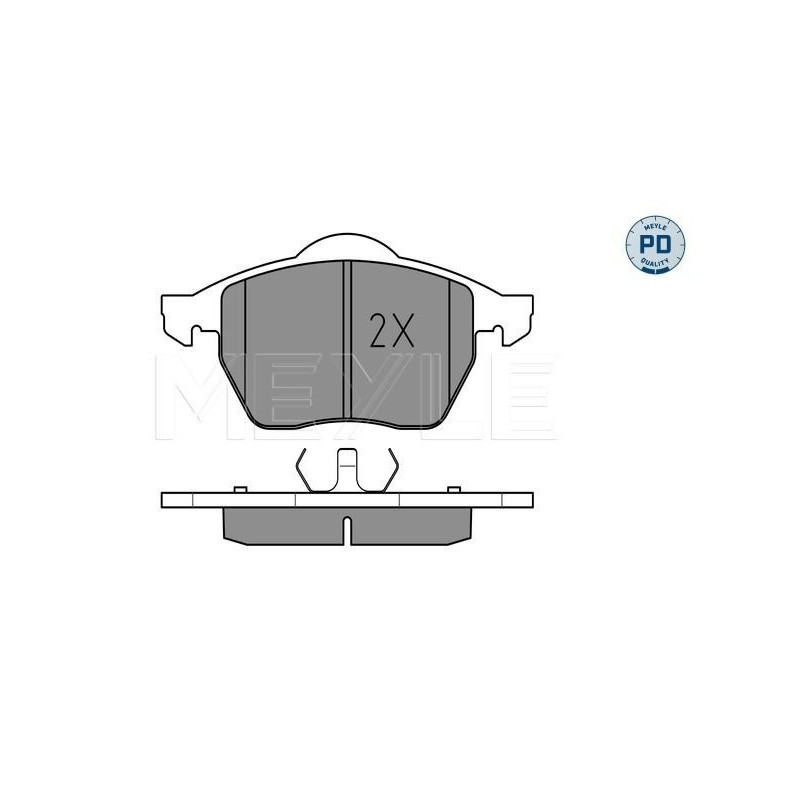 Pastiglie freno asse anteriore - MEYLE