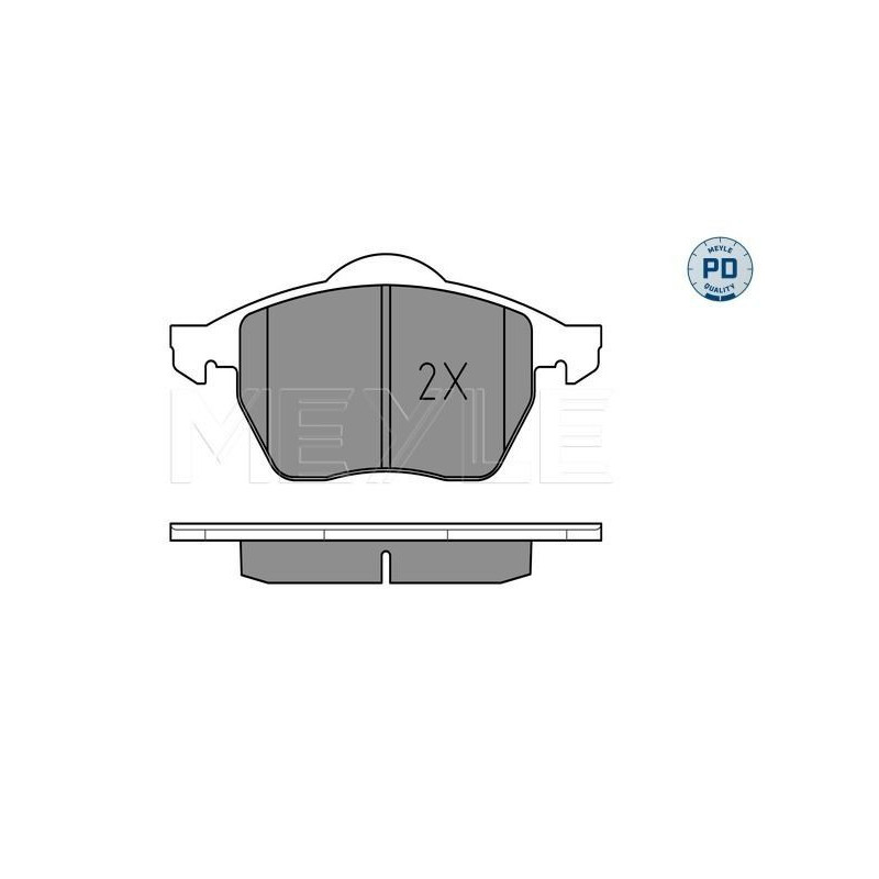 Pastiglie freno asse anteriore - MEYLE