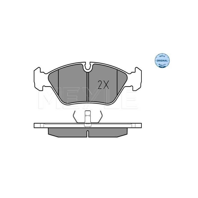 Pastiglie freno asse anteriore - MEYLE