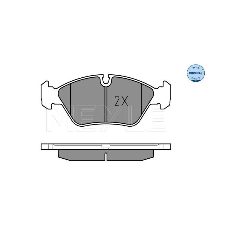 Pastiglie freno asse anteriore - MEYLE