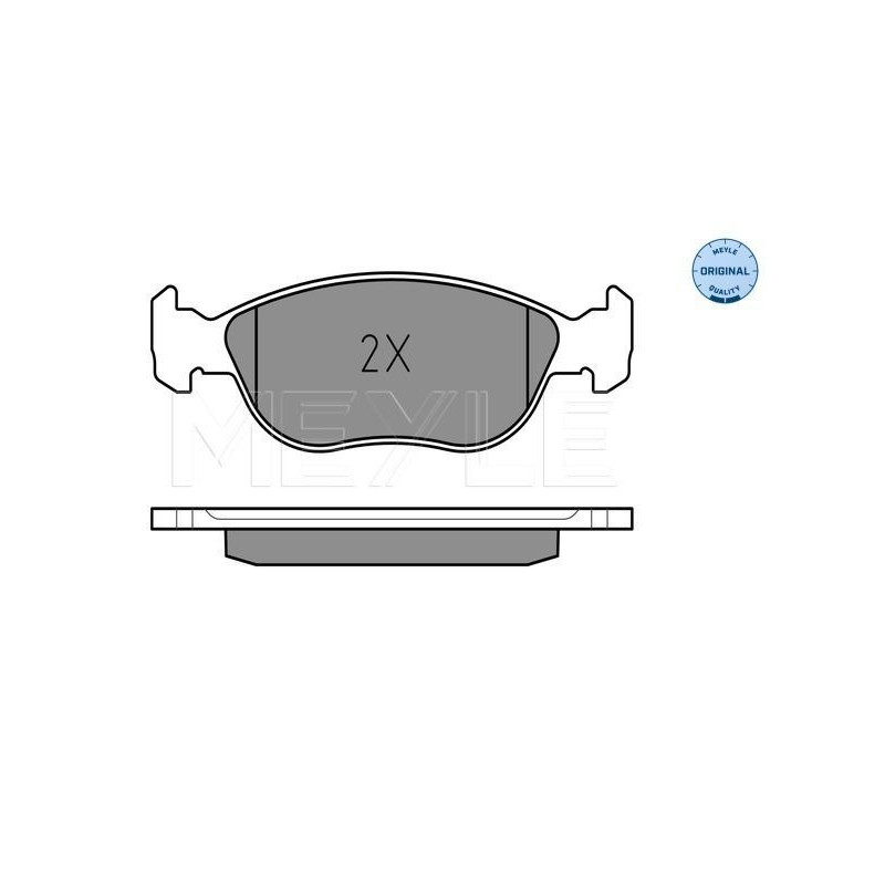 Pastiglie freno asse anteriore - MEYLE