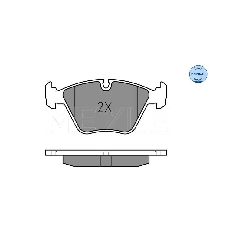 Pastiglie freno asse anteriore - MEYLE