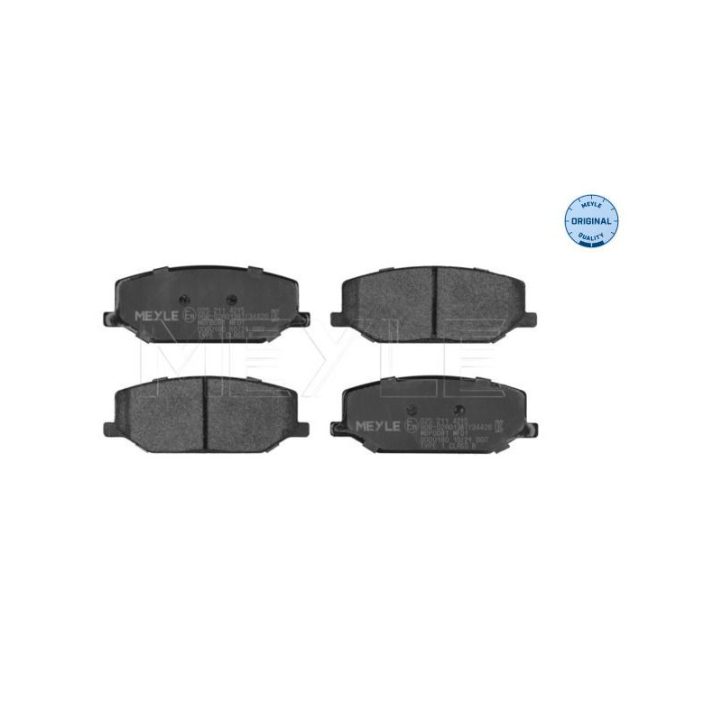 Pastiglie freno asse anteriore - MEYLE