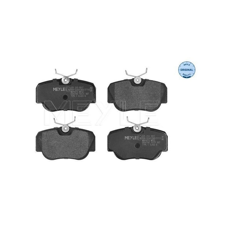 Pastiglie freno asse anteriore - MEYLE