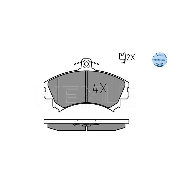 Pastiglie freno asse anteriore - MEYLE