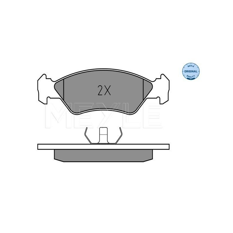 Pastiglie freno asse anteriore - MEYLE