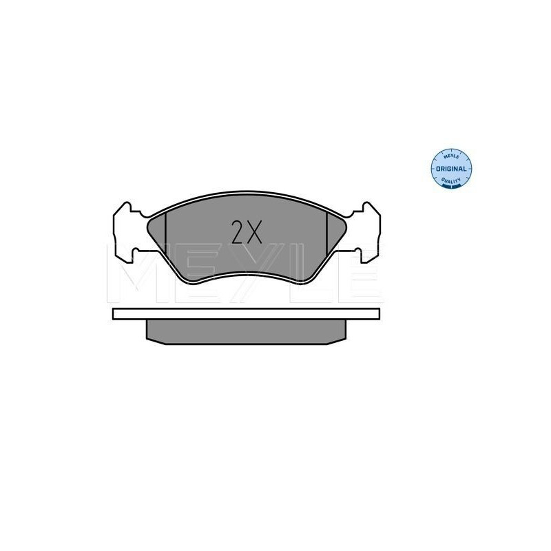 Pastiglie freno asse anteriore - MEYLE