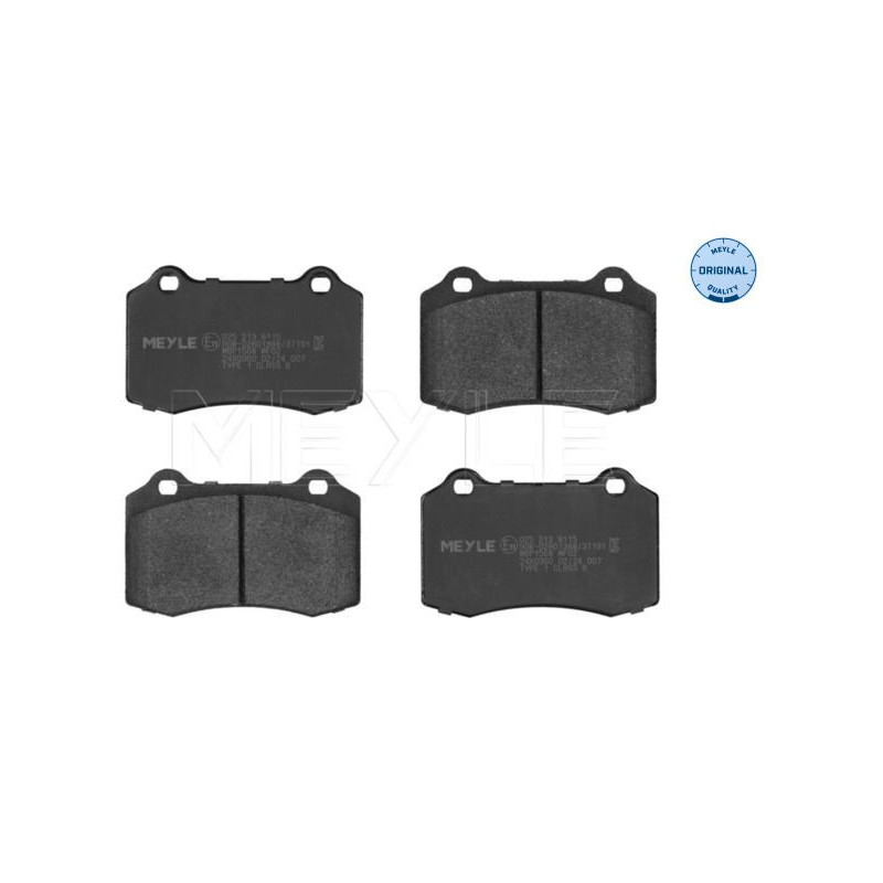 Pastiglie freno asse anteriore - MEYLE