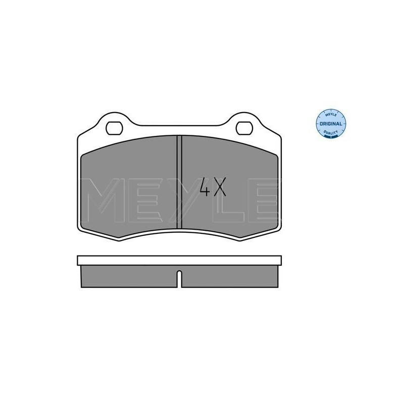 Pastiglie freno asse anteriore - MEYLE