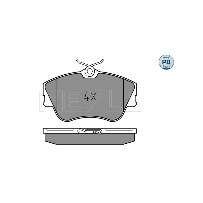Pastiglie freno asse anteriore - MEYLE
