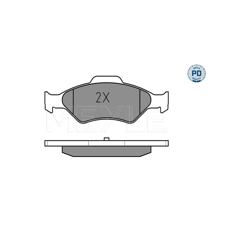 Pastiglie freno asse anteriore - MEYLE