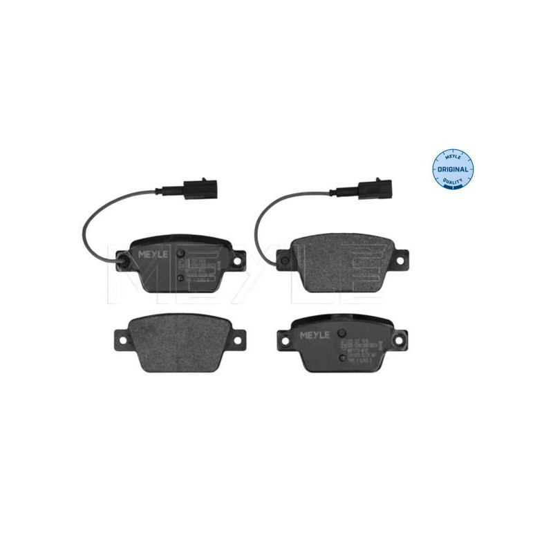Pastiglie freno asse posteriore - MEYLE