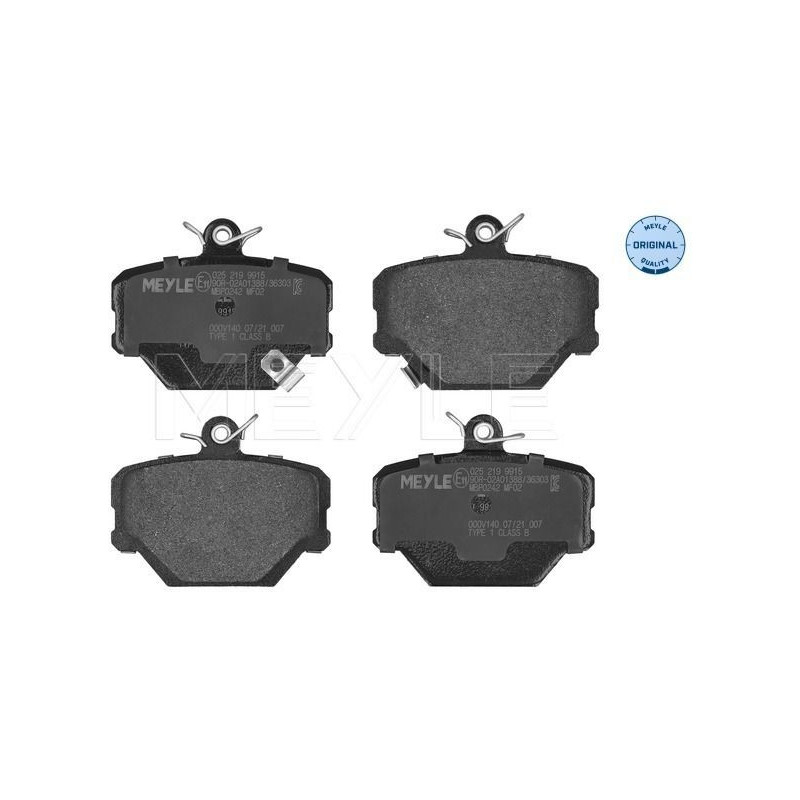 Pastiglie freno asse anteriore - MEYLE