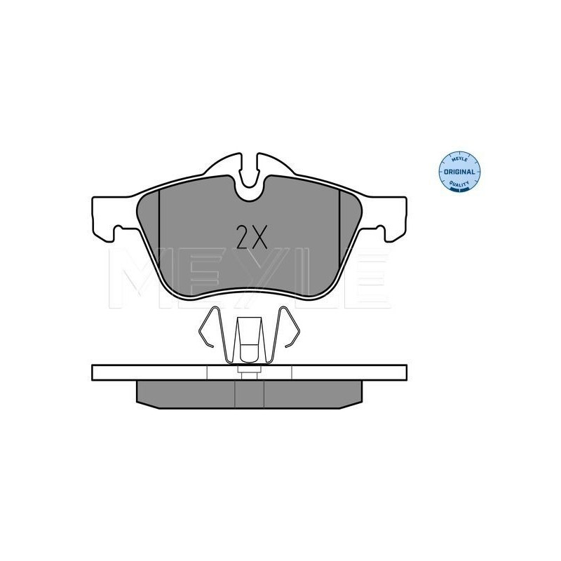 Pastiglie freno asse anteriore - MEYLE