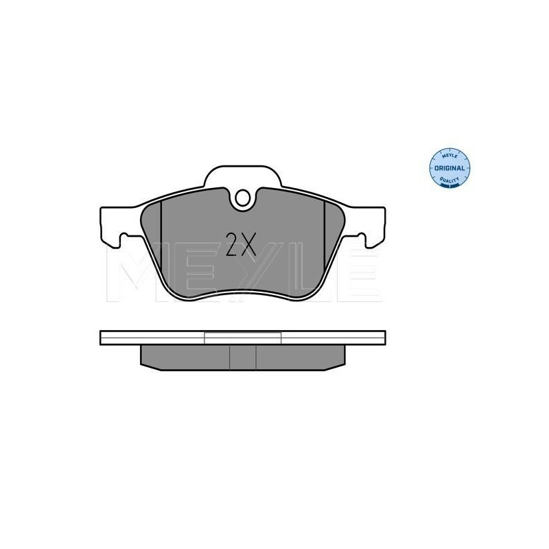 Pastiglie freno asse anteriore - MEYLE
