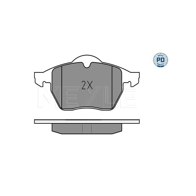 Pastiglie freno asse anteriore - MEYLE