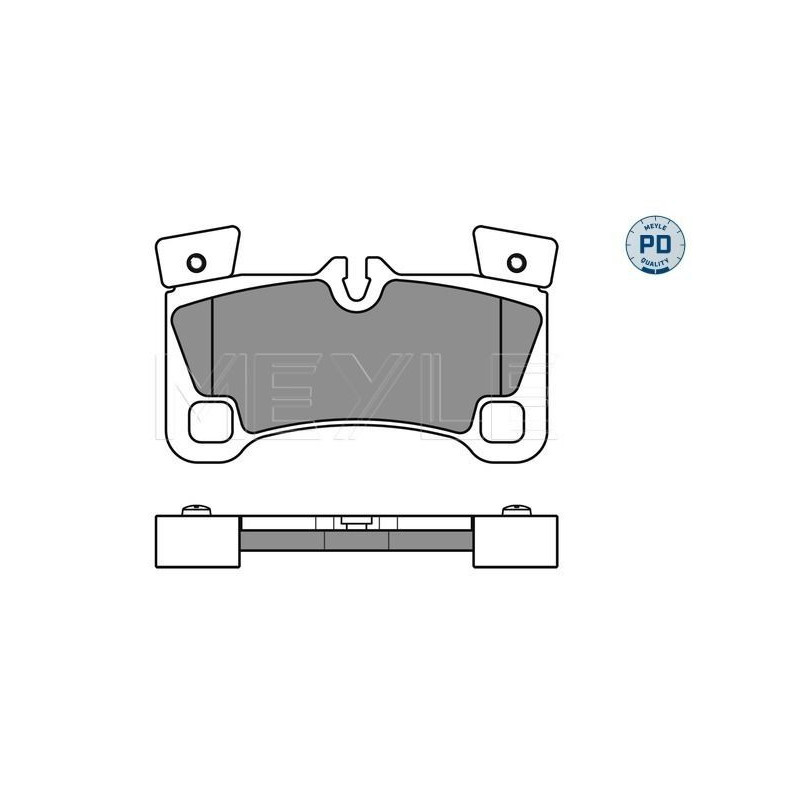 Pastiglie freno asse posteriore - MEYLE